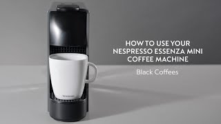 Nespresso  Preparing coffee with Essenza Mini [upl. by Kelula]