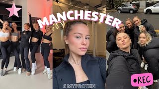 VLOG  jaký to je na pouze holčičím eventu😬 MANCHESTER S MYPROTEIN [upl. by Adniroc]