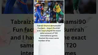 TABRAIZ SHAMSI ON JASPRIT BUMRAH [upl. by O'Connell]