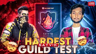 EVARONY IS LIVE👻GARENA FREE FIRE💀GUILD TEST LIVEfreefirelive totalgaminggyangamingfreefir [upl. by Eatnod]