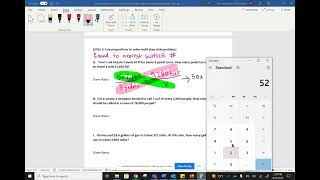 Use Proportions to Solve MultiStep Ratio Problems Practice [upl. by Aelc]