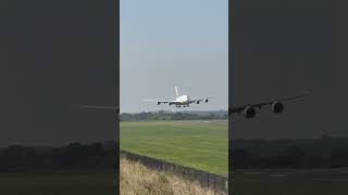 x4 Speed A380 Landing ✈️🤪👑 [upl. by Alanah981]