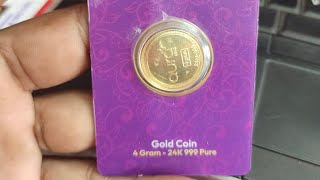 my 6th order aura gold 4g coin 24k pure gold refer code AWR440auragold golddreamshopping [upl. by Echo]