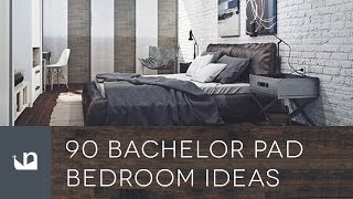 90 Bachelor Pad Mens Bedroom Ideas [upl. by Anyg]