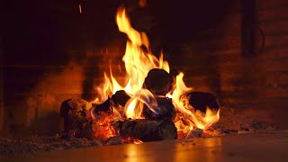 Fireplace 10 HOURS full HD • Soft Jazz Saxophone Music • The Most Romantic and Relaxing on YouTube [upl. by Kylah]