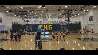 Jurupa Hills vs Tahquitz Varsity 1st Set 9 4 24 [upl. by Atneuqal]