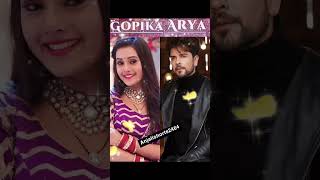 Dangle tv serial cute couple👫 Gopika❤Arya dangeltv shorts youtubeshorts shortsfeed trending 🔥🔥 [upl. by Sandler638]