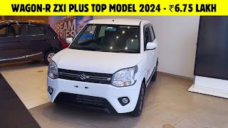 Maruti Wagonr Zxi Plus Top Model 2024  कीमत सिर्फ़ 675 लाख 😎  Wagonr Zxi Plus 2024 [upl. by Downall878]