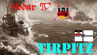 WoWs  Tier VIII Schlachtschiff Tirpitz  Deutsche Ingenieurskunst im Stresstest [upl. by Anum10]