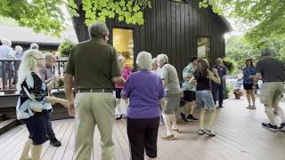 Brecksville Squares  Dancing on the Deck 2024 with caller Dan Austin [upl. by Adnarrim]