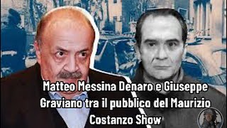 Matteo Messina Denaro e Giuseppe Graviano tra il pubblico del Maurizio Costanzo Show [upl. by Boote]