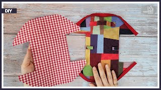 Sewing gift idea How to make a wide open magic pouch [upl. by Durrell]