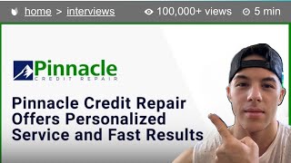 Why MILLIONAIRES HIRE ME  CEO Pinnacle Credit Repair CREDIT REPAIR PROTÉGÉ [upl. by Ainerbas]