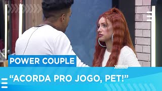 quotAcorda pro jogo petquot cobra Matheus após Brenda discutir na DR  Power Couple Brasil 6 [upl. by Giulietta]