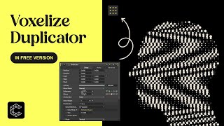 Creating Animation with Voxelize Duplicator in Cavalry App  Tutorial [upl. by Eibrab]