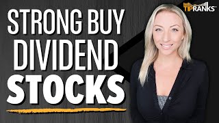 3 Strong Buy Dividend Stocks for Passive Income AND Growth Wall Street Says BUY [upl. by Nylzaj]