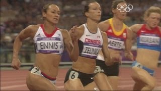 Womens Heptathlon Day 1 Highlights  London 2012 Olympics [upl. by Kennett140]