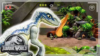 Dino Cam in Action  Jurassic World  Kids Cartoons  Mattel Action [upl. by Nonac]