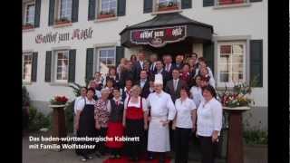 Hotel Gasthof zum Rössle begrüßt Ministerpräsident Winfried Kretschmann [upl. by Nosral]