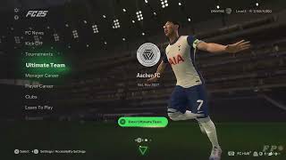 FC 25 PS5 Next Gen Gameplay 4K HDR 60FPS  Ultimate Team FULL WALKTHROUGH [upl. by Eyar]