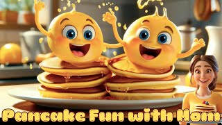 Pancake Fun with Mom  A Delightful Childrens Rhyme [upl. by Stanwood503]