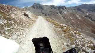 Col du Sommeiller 3068m on F800GS Dust Road [upl. by Willock]