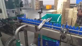 Bottle Unscrambler 300 bpm With Vacuum Conveyor [upl. by Blau]