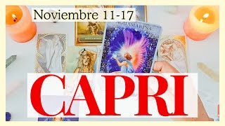 CAPRICORNIO quotUn TRIUNFO Que No VISTE Venir Tarot NOVIEMBRE 1117 [upl. by Neron]