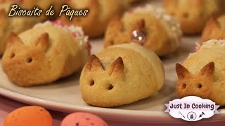 ❀ Recette des Biscuits Lapins de Pâques Cœur Surprise ❀ [upl. by Anul]