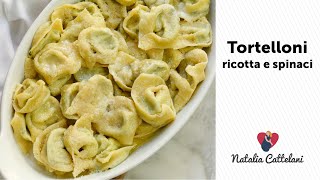 TORTELLONI RICOTTA E SPINACI  Ricetta classica per il pranzo della domenica  Natalia Cattelani [upl. by Enirehtac]