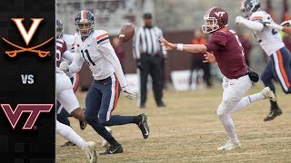 Virginia vs Virginia Tech Football Highlights 2018 [upl. by Ritter]