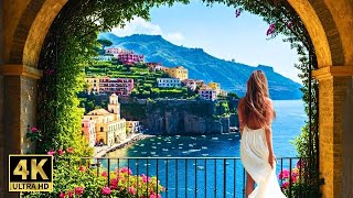 Sorrento Italys most picturesque cliffside paradise  4K Walking Tour [upl. by Annora]