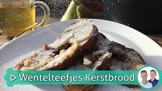 Wentelteefjes van Kerstbrood  Koken amp bakken met SterkInDeKeuken [upl. by Isis895]