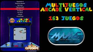 MASTER MULTIJUEGOS ARCADE VERTICAL  MAXIMUS ARCADE [upl. by Aseeram353]