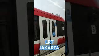 Jakarta view LRT jabodebek imaginedragons lrt lrtjabodebek [upl. by Ihana112]