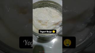 Homemade Yogurt Recipe At Home  Using 2 Ingredients  shorts viral trending [upl. by Dani]