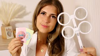 ASMR Detailed Doctor Checkup  Cranial Nerve Exam Skin amp Face Exam Measuring deutschgerman [upl. by Clea]