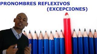 Las 4 excepciones de los pronombres reflexivos en ingles [upl. by Daven]