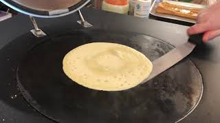 Pancakes cooked on an ESSE Range Cooker [upl. by Zonda]