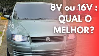 FIAT STILO  8V ou 16V QUAL É O MELHOR [upl. by Irrehc]