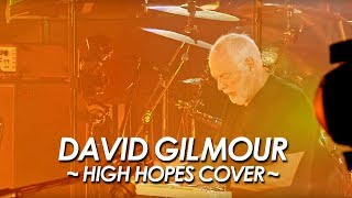 PINK FLOYD  DAVID GILMOUR 『High Hopes COVER』POMPEII version 10 by miu JAPAN [upl. by Aiket309]