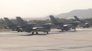 F16 Fighters Interupt Our Flight [upl. by Madox754]