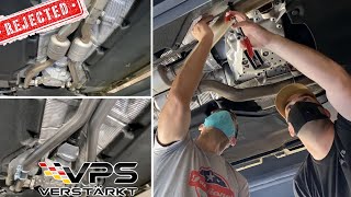 Audi S5 Exhaust Mod  VPS Tuning PreMuffler Delete Kit [upl. by Artied]