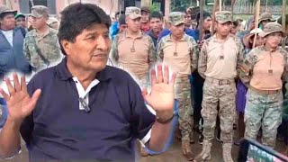 Evo Morales quotNo se tomaron cuarteles hay vigiliasquot [upl. by Pascale]