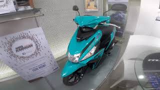 YAMAHA MIO I 125 CYAN BLUE  CLOSER LOOK [upl. by Aseral]