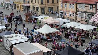 Erlebnismarkt quotHanse schmeckenquot mit dem Kyritzer Hansechor Stella maris [upl. by Ahsena253]