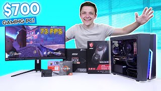 Epic 700 Gaming PC Build 2020 ft RX 5500XT amp Ryzen 5 3600 w Benchmarks [upl. by Barhos917]