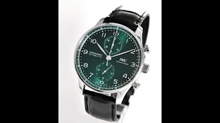 IWC Portugieser Chronograph Ref IW371615 FM16273 [upl. by Aneeras]