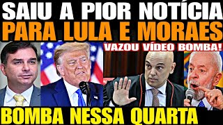 BOMBA NESSA QUINTA SAIUU A PIOR NOTÍCIA PARA LULA MORAES E STF VAZOU VÍDEO BOMBA DEVASTADOR FLA [upl. by Anaul84]