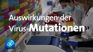 VirusMutationen in Großbritannien und Deutschland [upl. by Latoye]